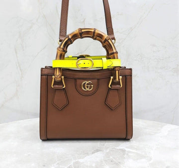 GUCCI Diana Bambus Mini Tote 655661 132454037 [P]