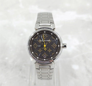 Louis Vuitton Dambur Monogram Metal Watch 25MM 147859704 [P]