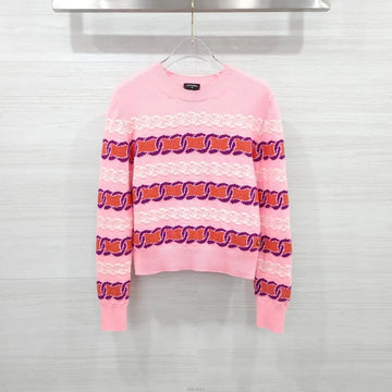 CHANEL Cashmere Pink Pullover Knit 157573149 [P]
