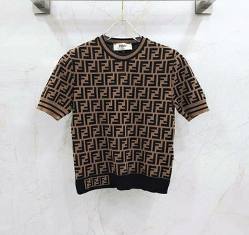 FENDI ff ファブリック FF モチーフ セーター ニット FZY702 128744607 [P]