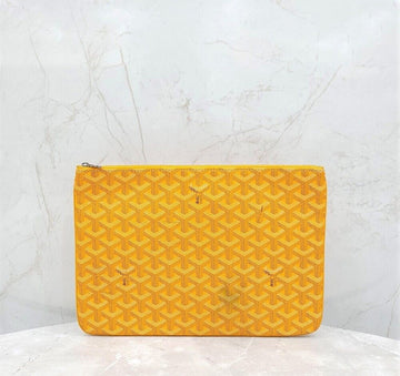 GOYARD スペシャルイエロー セナ クラッチ MM 150702662 [P]