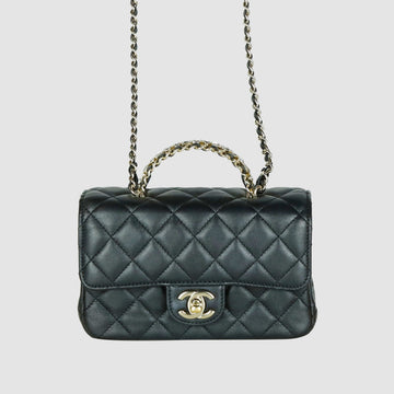 CHANEL クリスタルチェーントップハンドルショルダーバッグクロスバッグ 15039 159255515 [P]
