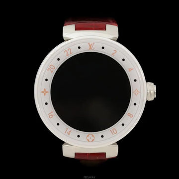 Louis Vuitton Horizon Smartwatch Red Strap 42mm QA080 159269371 [P]