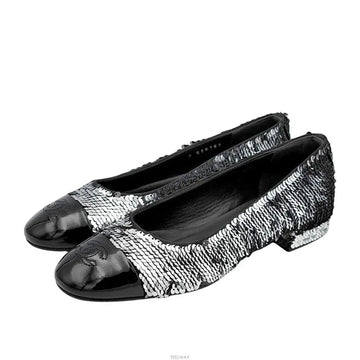CHANEL Glitzer Ballerinas G38182 9623706174 159288003 [P]