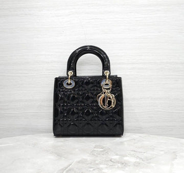 Dior Small Lady Bag Black Patent M0531OWCB 156501082 [P]