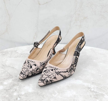 DIOR スリングバックパンプス KDP761GRB 148264477 [P]