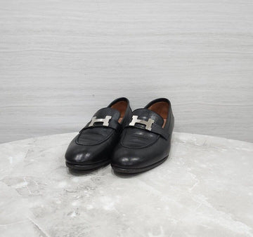 HERMES ローファー ブラック H201199Z 156523210 [P]