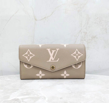 LOUIS VUITTON LV Enpront Sarah Geldbörse Bi-Color M81049 149096771 [P]