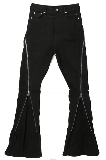 RICK OWENS ブラックストレッチデニム 49903206 [P]