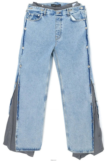 Y PROJECT Hosen Ice Blue Grey 118308603 [P]