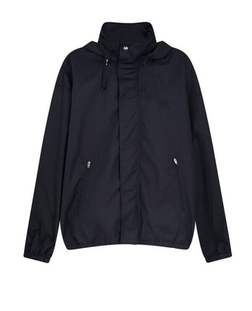 CELINE Nylon-Twill-Windbreaker-Jacke Schwarz RV1402T28 38NO 155859695 [P]