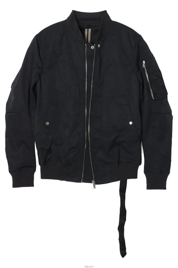 Rick Owens DRKSHDW Classic Flight Jacket Black DU01E3774 MU 09 134875733 [P]