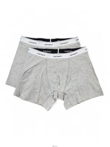 CARHARTT WIP Baumwoll-Shorts 2er-Pack Grauer Kopf 14FXX 147542046 [P]