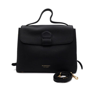 BURBERRY Schwarze Leder Housecheck Camberley Medium Tote Bag Schultertasche 4061174 159299534 [P]