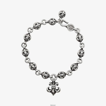Chrome Hearts Flare Ball Cutout Bracelet 11 Links GMFCVWJU 159301511 [P]