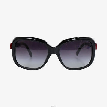 CHANEL Petite Ribbon Sunglasses Black Red 0QFE0ZKO 159301560 [P]