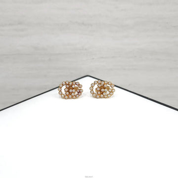Gucci Diamond 18K Gold Earrings 157851730 [P]