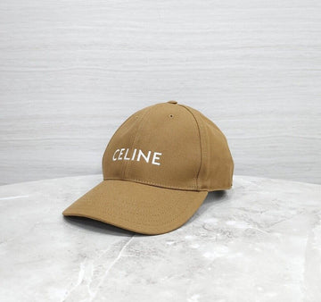 Celine Cotton Baseball Cap Light Brown L 2AU6K147V 156501157 [P]