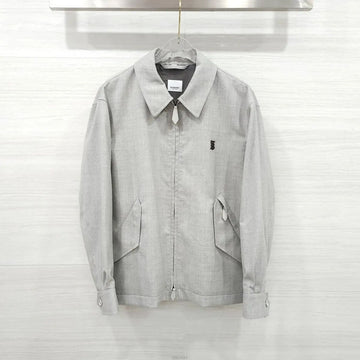 Burberry TB Gray Bomber Jacket 8051034 159303361 [P]