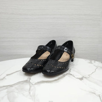 Dior Teddy D Heel Ballerina Shoes KCB651ACAS900 159303524 [P]
