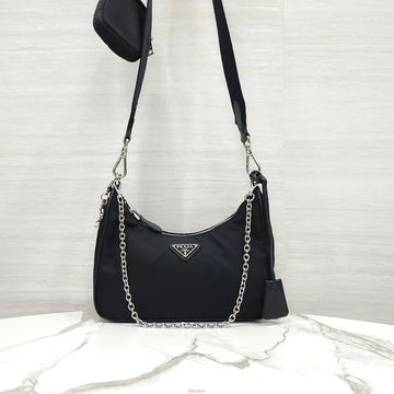 PRADA Reedition 2005 Tessuto Re-Nylon Crossbody Bag 1BH204 159303930 [P]