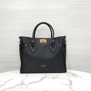 Louis Vuitton On My Side MM Black Tuffed Monogram M53826 159303978 [P]