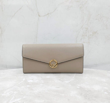 FENDI F Logo Klapp-Leder-Brieftasche 8M0251 150702675 [P]