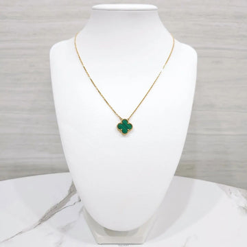 VAN CLEEF & ARPELS ヴィンテージ アルハンブラ マラカイト ネックレス VCARO9VA00 159304146 [P]