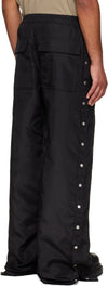 Rick Owens PUSHER Pants Black Nylon Canvas 150089742 [P]