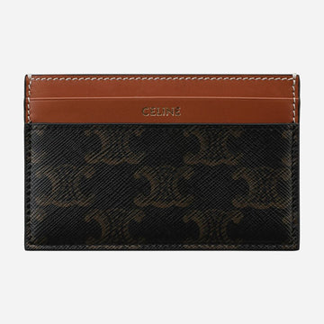 Celine Triope Card Wallet Brown 10P322EEN 04LU 159310188 [P]