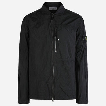 Stone Island Nylon Metal Eco-Nylon Overshirt Jacket Black 1200038 S0019 V0029 159323461 [P]