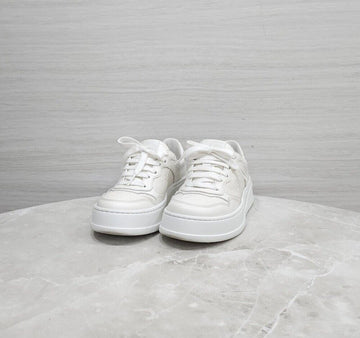 Gucci Embossed Leather Sneakers White 670408 156599255 [P]