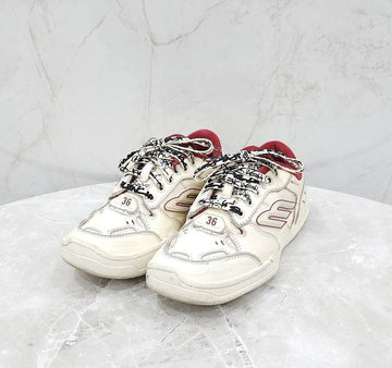 BALENCIAGA 女性用 ロゴ ハンプトンズ スニーカー 841763 152876246 [P]