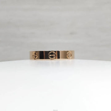 CARTIER 18k Neu Liebesband Ring Small 53 18K Roségold 3,6MM 157950930 [P]