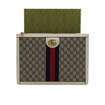 GUCCI ホワイト GG ポートフォリオ ケース クラッチバッグ 674078 159358573 [P]