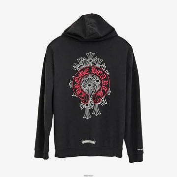 Chrome Hearts Cemetery Hooded Zip Up XL Red Black 3W4YBGZ5 159362751 [P]