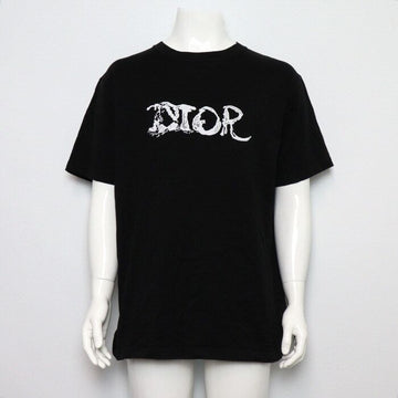 DIOR コットン刺繍ロゴメンズTシャツ 143J685C0677 159366810 [P]