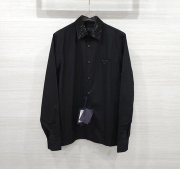 PRADA 三角ロゴスパンコールシャツ UCN412 156598854 [P]