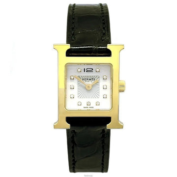 HERMES Hアワー ダイヤ HH1102 ブラック B1029C322 151517415 [P]