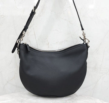 GUCCI B スモール レザー ショルダーバッグ ブラック 801887 148724179 [P]