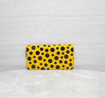 LOUIS VUITTON クサマヤヨイ限定版ドットインフィニティジッパー長財布 156566342 [P]