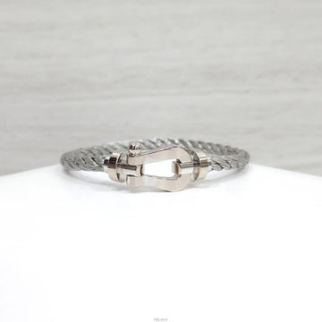 FRED 18k 新品 ブレスレット ラージ 18K ホワイトゴールド 16号 0B0005 159374222 [P]