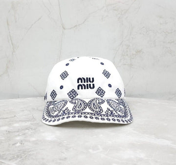 MIU MIU Neues Produkt Paisley Rope Baseballcap M 5HC369 152832994 [P]