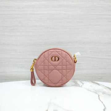 Dior New Product Caro Pouch Detachable Coin Purse Deep Nude S5035UWHC 159374560 [P]