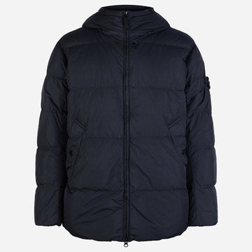 STONE ISLAND クランクルラップフードパディングジャケット 159384773 [P]