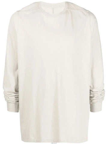 RICK OWENS Perlen Short Crewneck Langarm T-Shirt RU02B2277 JA 08 35726327 [P]