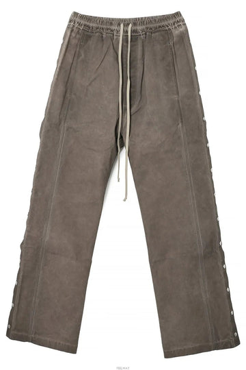 Rick Owens Cotton Canvas Pusher Pants Dust DU01E3393 CVS 34 141282738 [P]