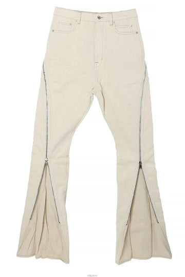 Rick Owens DRKSHDW BOLAN BANANA Denim Jeans Natural DU01B7363 DWDL 21 30702344 [P]