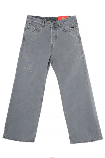 DIESEL L.32 Loose Fit Weite Denim Jeans Grau A06370 09N26 02 158254928 [P]