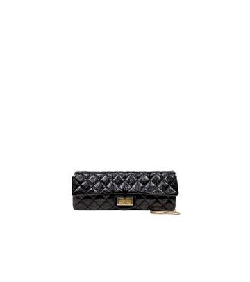 CHANEL ブラック 2.55 イーストウェスト ショルダーバッグ 65867 159405162 [P]